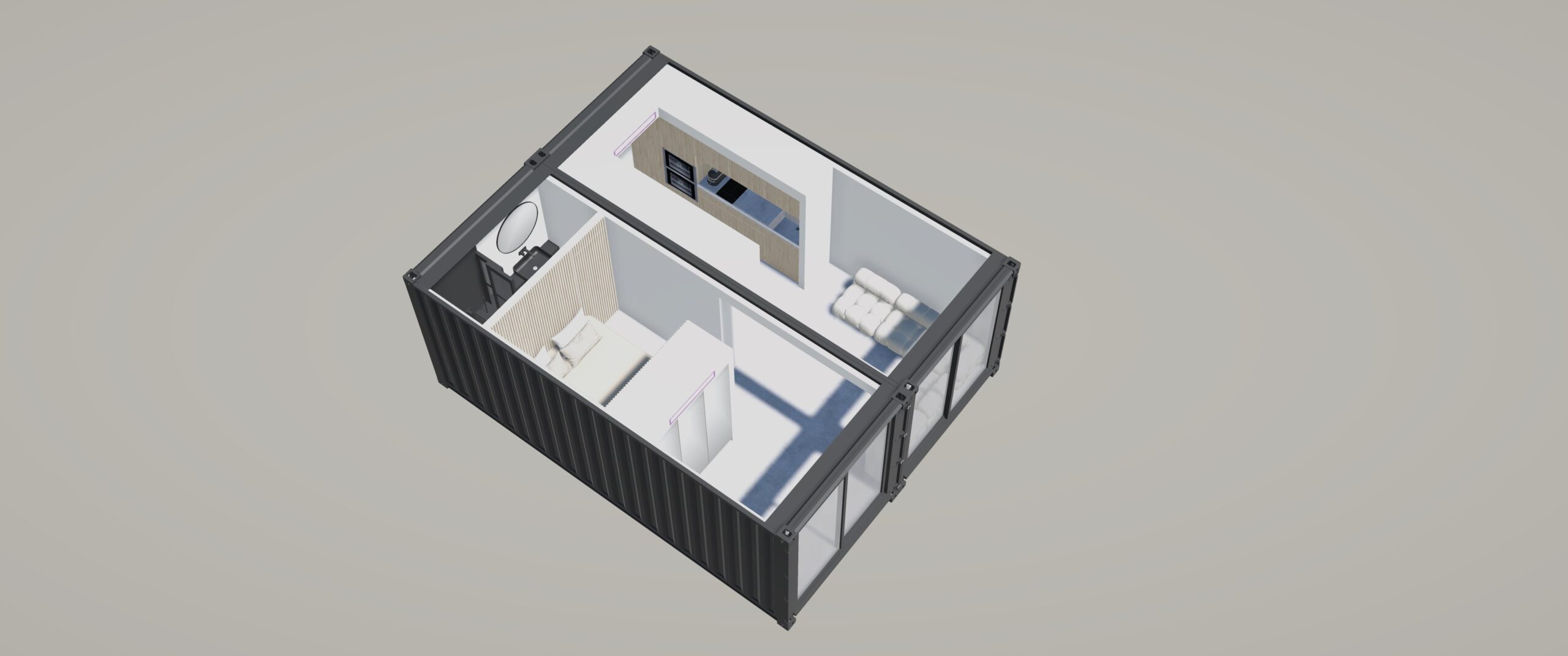 2 CONTAINER HOME