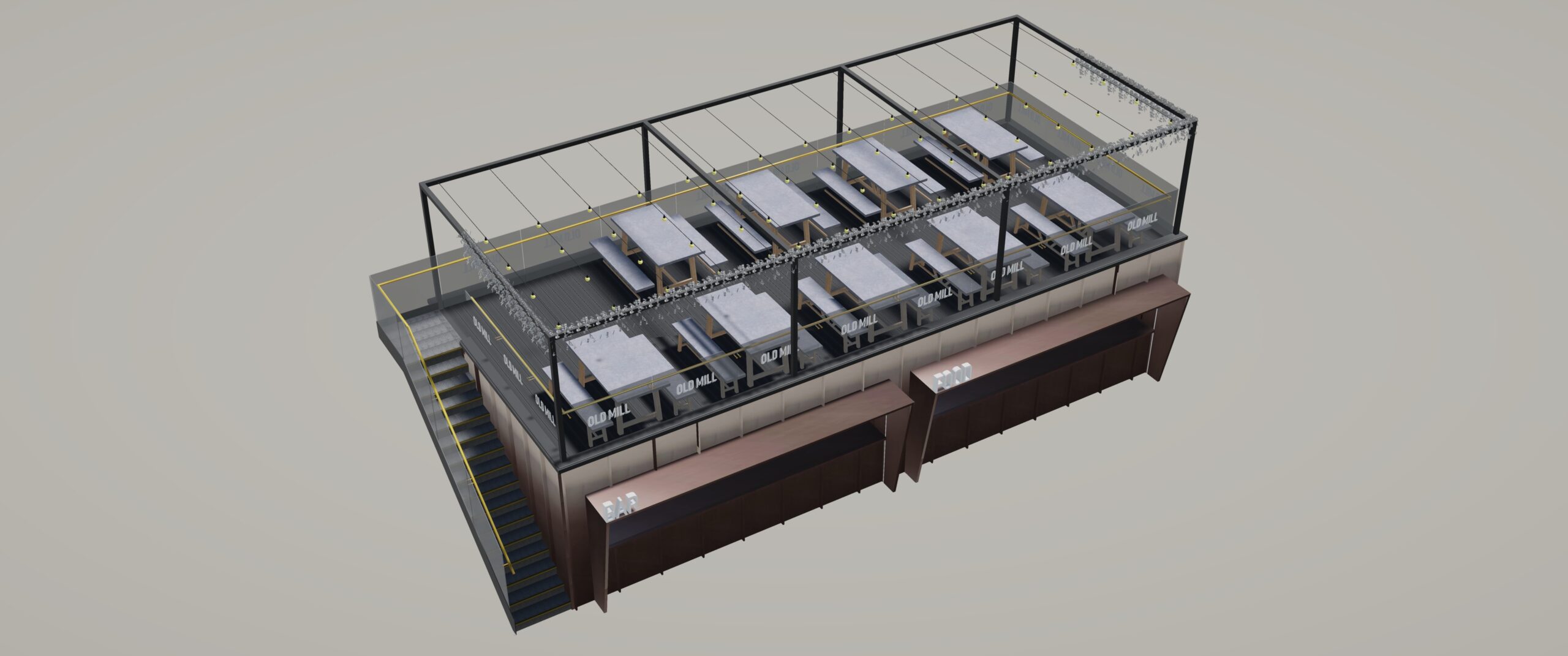 2 CONTAINER RESTAURANT & BAR POD