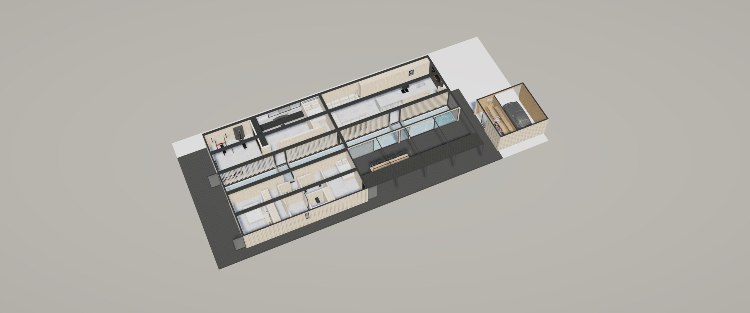 6 CONTAINER HOME WITH SWIMMING POOL 5