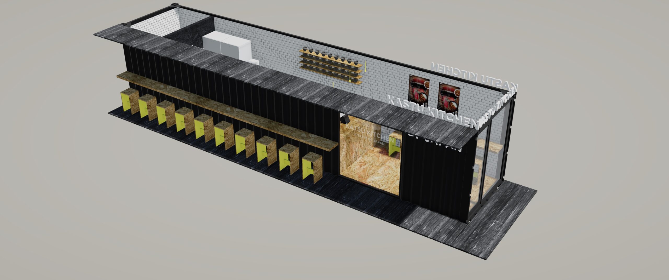 SINGLE FAST FOOD CONTAINER 1